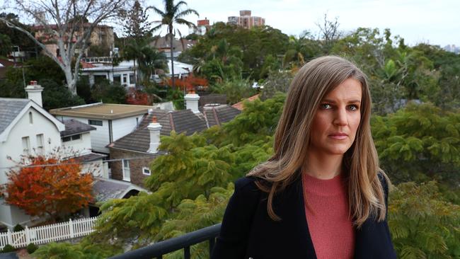 ‘We’re learning things we’ve never known before’ … Lyn Dawson’s niece Renee Simms at her Neutral Bay home in Sydney. Picture: John Feder