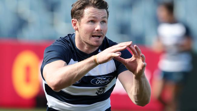 Patrick Dangerfield looked in great form against Collingwood and faces the battling Bombers this week. Picture: Alison Wynd