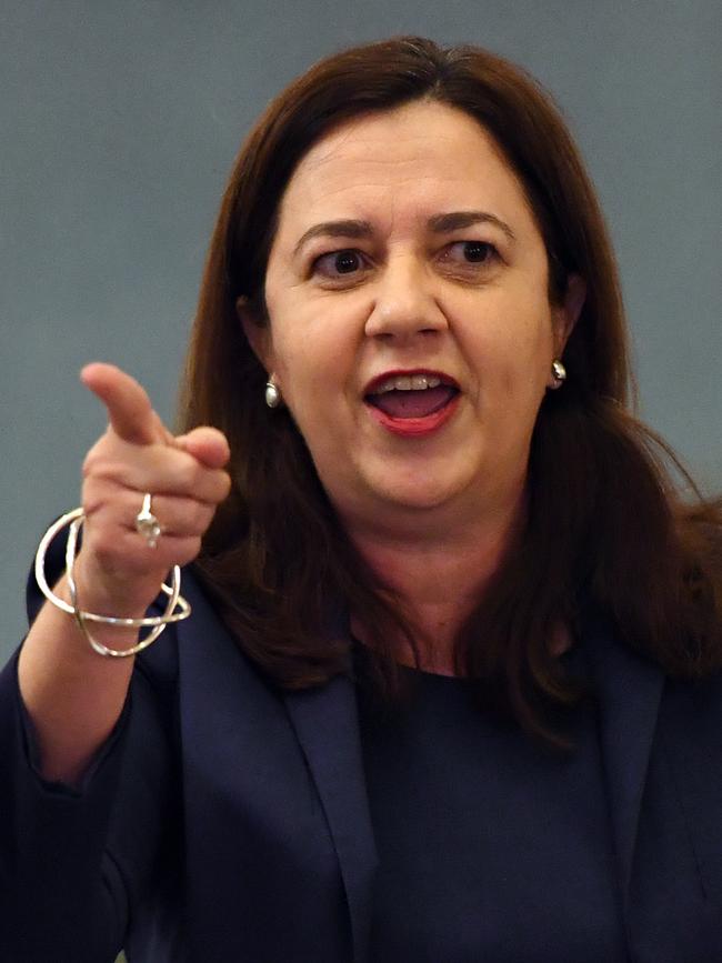 Premier Annastacia Palaszczuk. Picture: AAP/Dan Peled