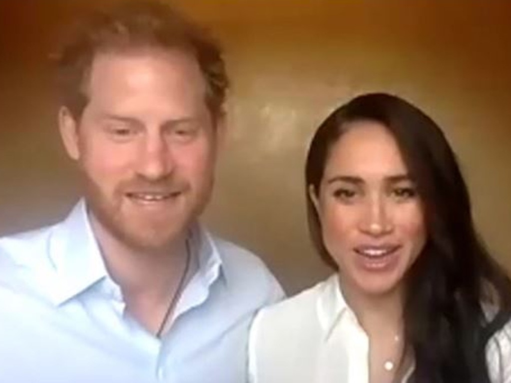 The couple will make documentaries, films and children’s programs for the platform’s 195 million subscribers. Picture: Queen's Commonwealth Trust