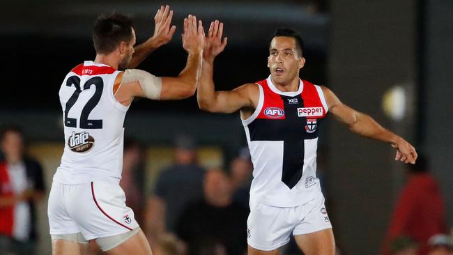 Shane Savage was St Kilda’s top SuperCoach scorer. Picture: Getty