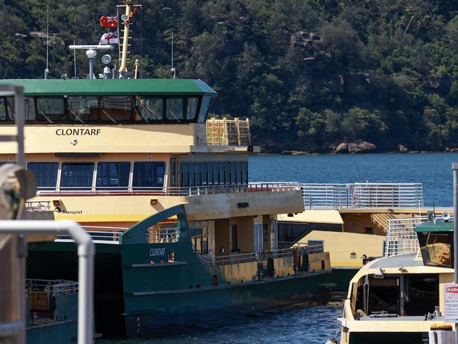 Sydney’s ferry fleet has had an 134 per cent spike in major issues. Picture: Justin Lloyd.