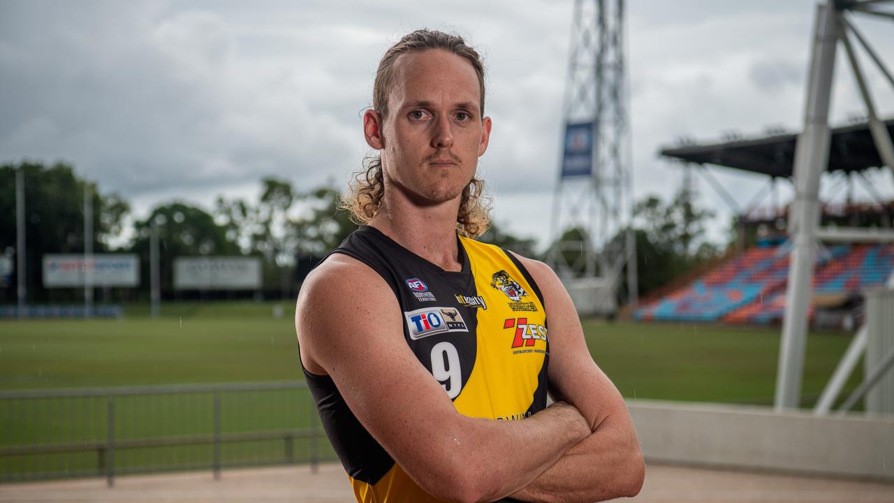 Ryan Nyhuis ahead of the 2023-24 NTFL grand final. Picture: Pema Tamang Pakhrin