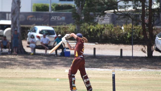 Rohan Brady. Taverners Qld Boys Under 17s action between Valley and Ipswich.