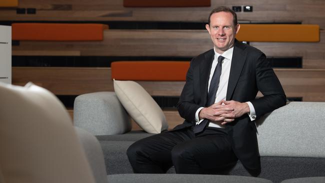 Mr Byrne at the Marrickville Library in 2019. Picture: Monique Harmer