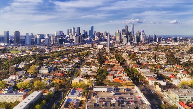 Melbourne’s property market could take a hit because of coronavirus.