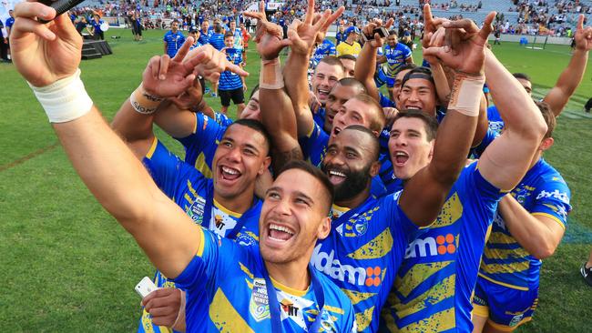 The Eels were stripped of their Auckland Nines title — but allowed to compete in the NRL. (Mark Evans)