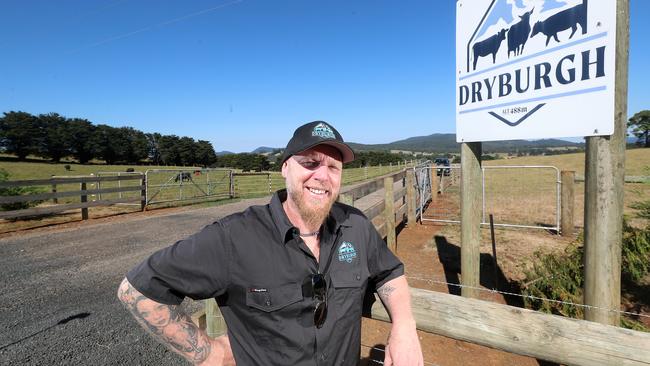 Ben Whiteley, Dryburgh Agriculture, Neerim Junction. Picture: Yuri Kouzmin