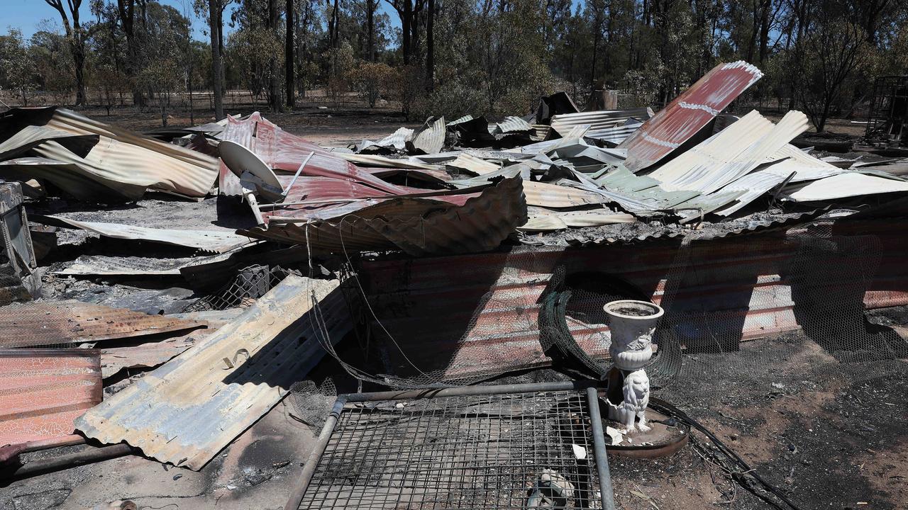 Fire damage near Tara. Picture: Liam Kidston