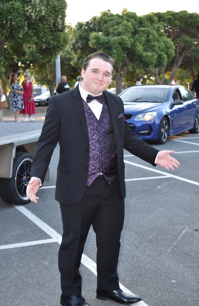 Dre Winston at Kawana Waters State College Year 12 formal 2024.