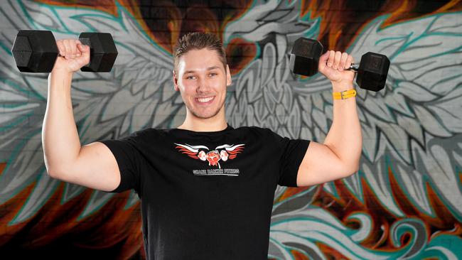 Shane Barker has been voted SA's best Personal Trainer. Picture: Dean Martin