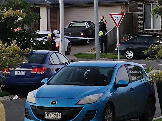 Police cordoned off the Stonehill Dr, Maddingley property on Thursday night and detectives remained at the scene on Friday.