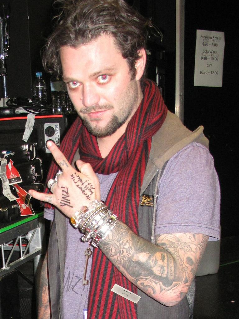 Jackass star Bam Margera arrested again weeks after he was taken in by