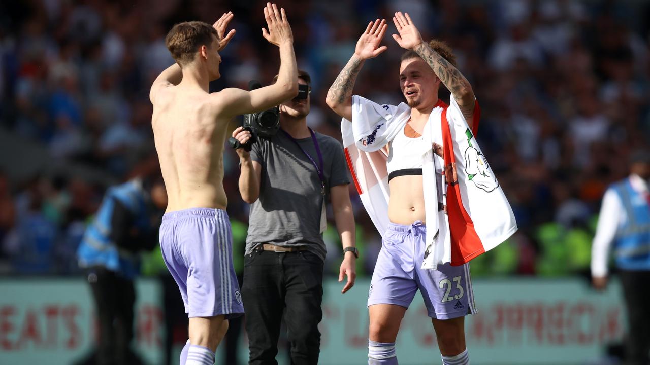 Leeds are staying in the Premier League. (Photo by Ben Hoskins/Getty Images)