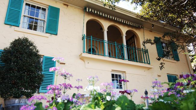 A cultural stop. Beautiful harbourside home Nutcote Cottage is the name of the house designed for Australian children’s author and illustrator May Gibbs who died in 1969. Picture: Britta Campion.