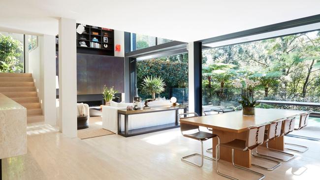 A view from inside Jackie O’s $11m Woollahra home. Picture: realestate.com.au