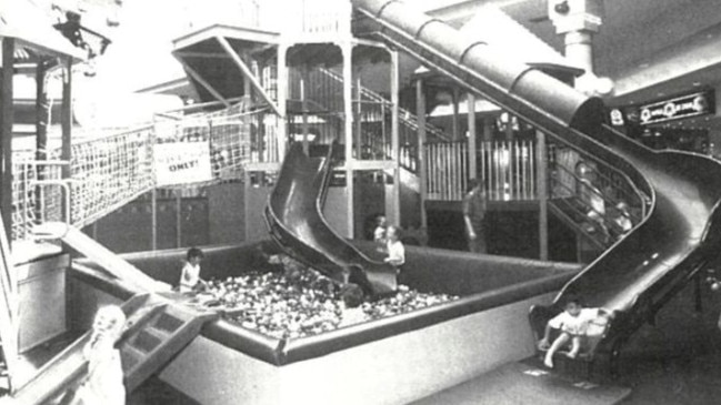 A slide inside the newly-built Hyperdome at Loganholme.