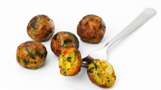 VEGIE BALLS, $3.95 for 10.