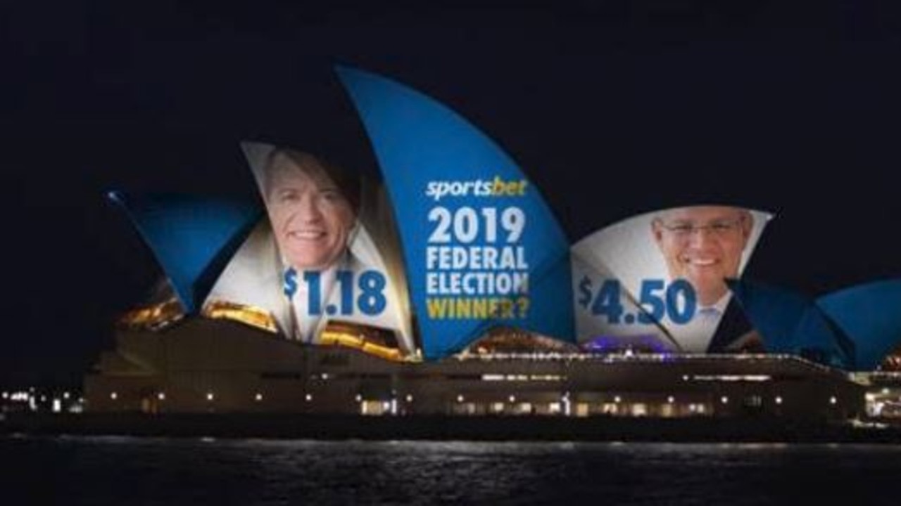 Sportsbet's joke for April Fools' Day. Picture: Supplied