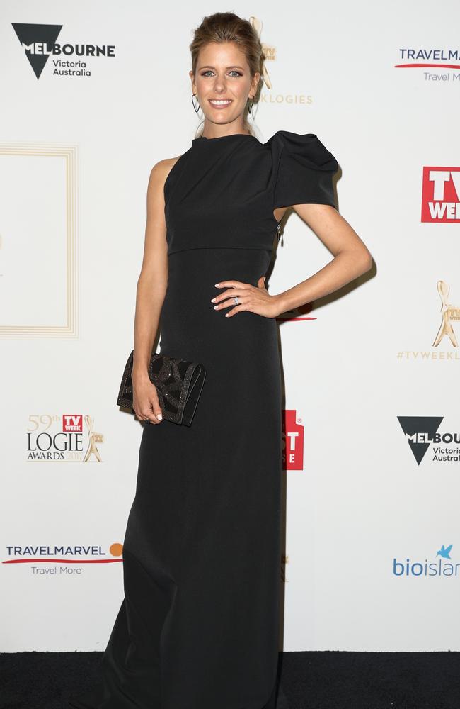 Lara Pitt arrives at the 59th Annual Logie Awards at Crown Palladium on April 23, 2017 in Melbourne, Australia. Picture: Ryan Pierse/Getty Images