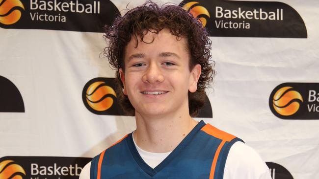 Boston Dowling was recently selected on the Vic Country under 18s team. Photo: Basketball Victoria.