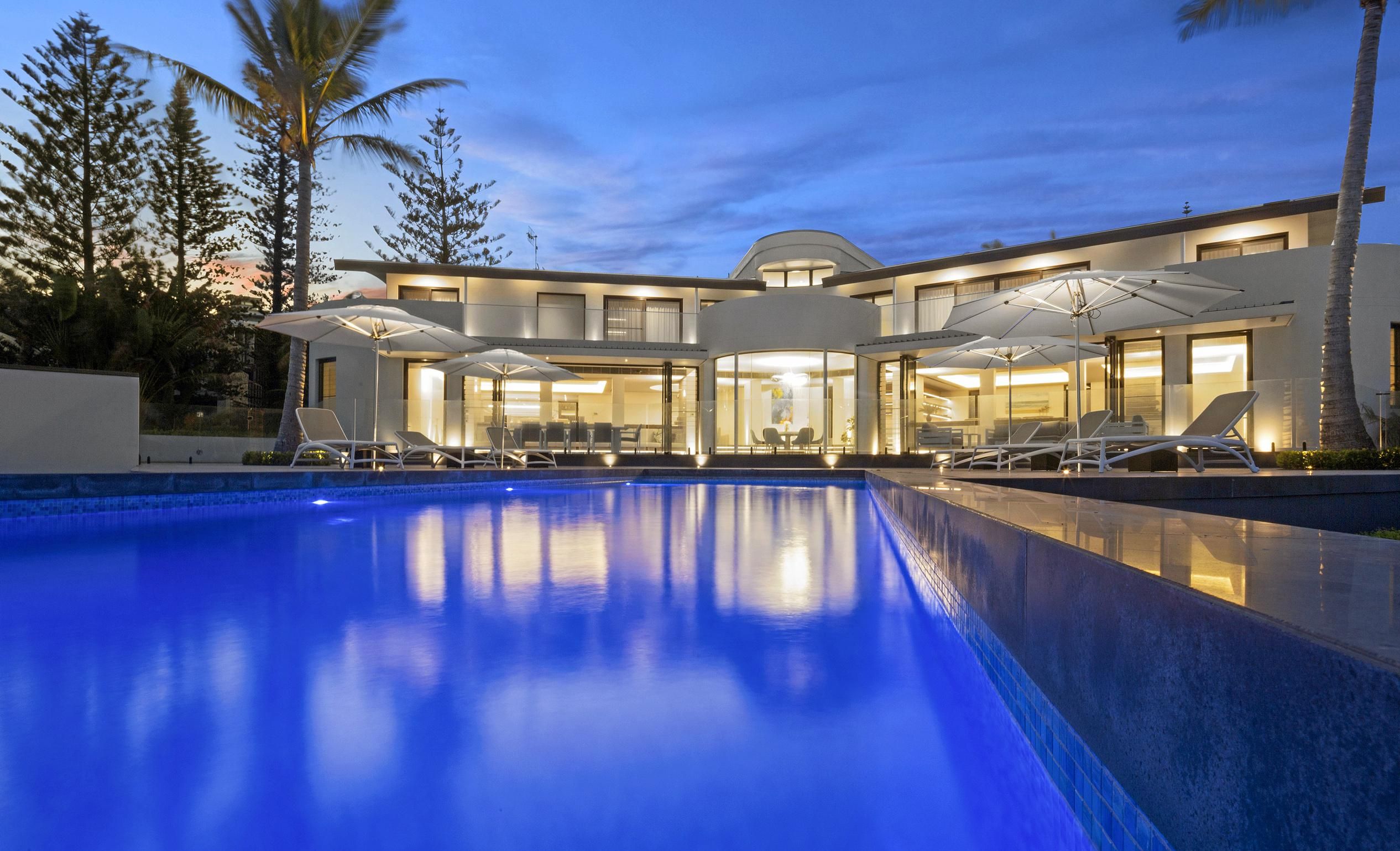 STUNNING: This spectacular beachfront home at 21-23 Webb Road, Sunshine Beach, has just been listed for a Coast record $22 million. Picture: Tom Offermann Real Estate