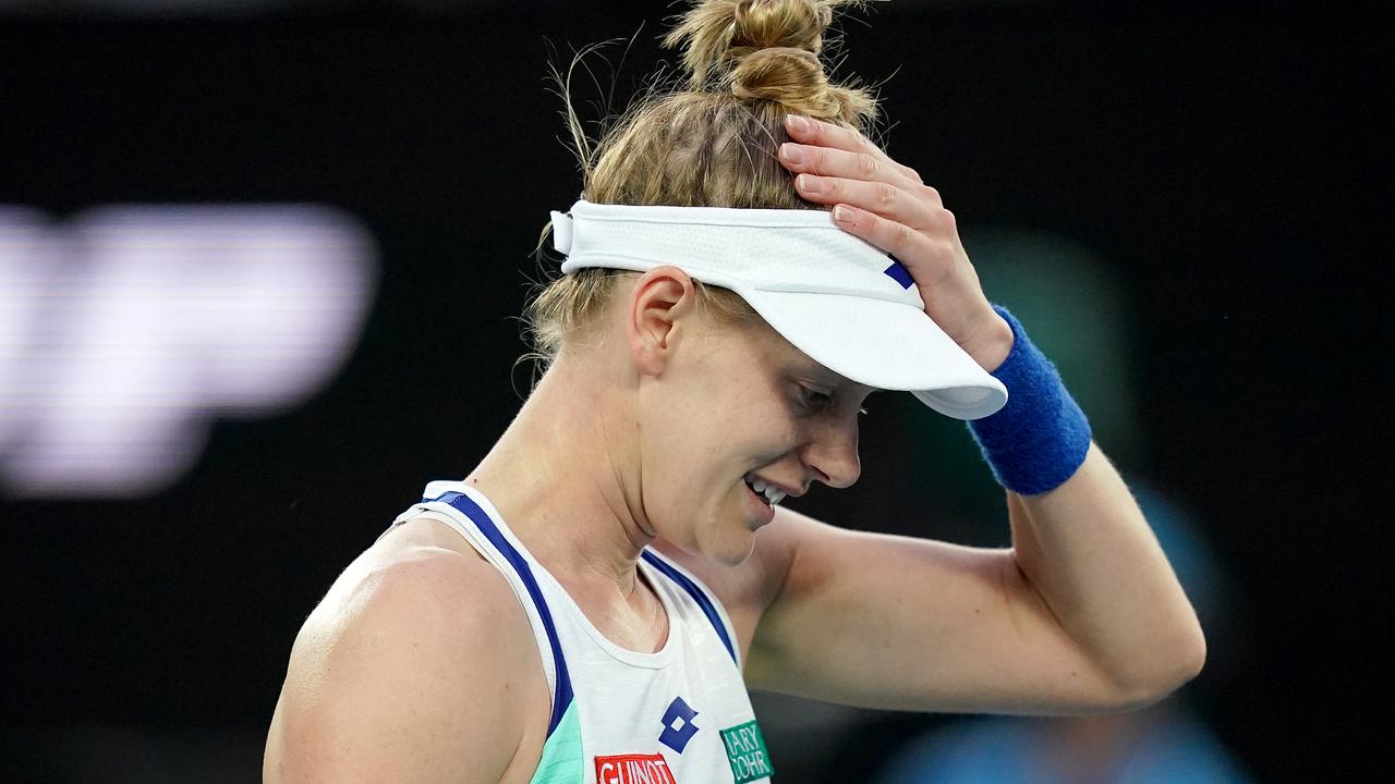 Alison Riske-Amritraj has blown up over an incident at the Australian Open. Picture: AAP/Michael Dodge