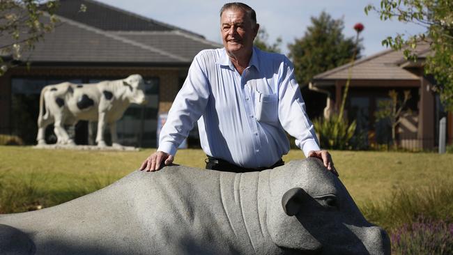 Tony Perich, billionaire property developer and also one of the nation’s biggest dairy cattle owners. Picture: David Moir