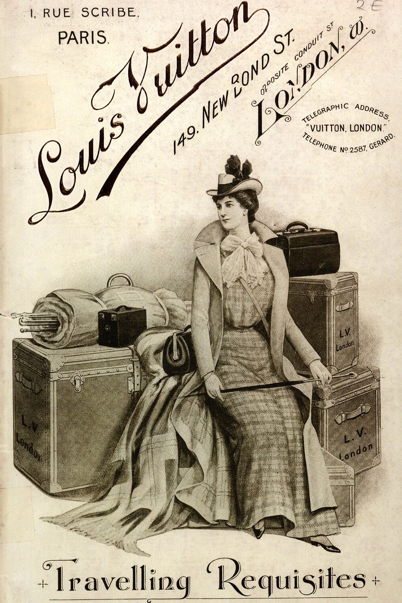 Louis Vuitton Poster Luxury Brand Print French -  Australia