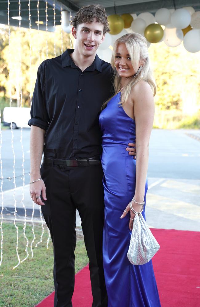 Students at the Coolum State High School formal 2023. Picture: contributed.