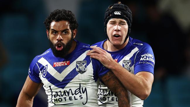 Josh Addo-Carr and Matt Burton are firming fro a spot in the Blues’ squad for Origin II. Picture: Matt King/Getty Images