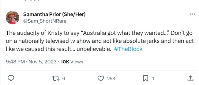Tweets and fan reaction from The BLock finale.
