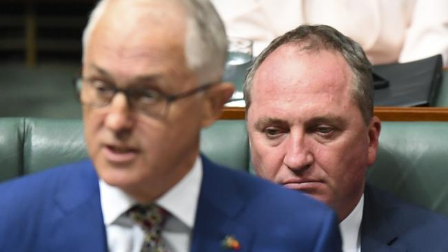 Barnaby Joyce’s decisions have been clouded. Picture: AAP Image/Lukas Coch
