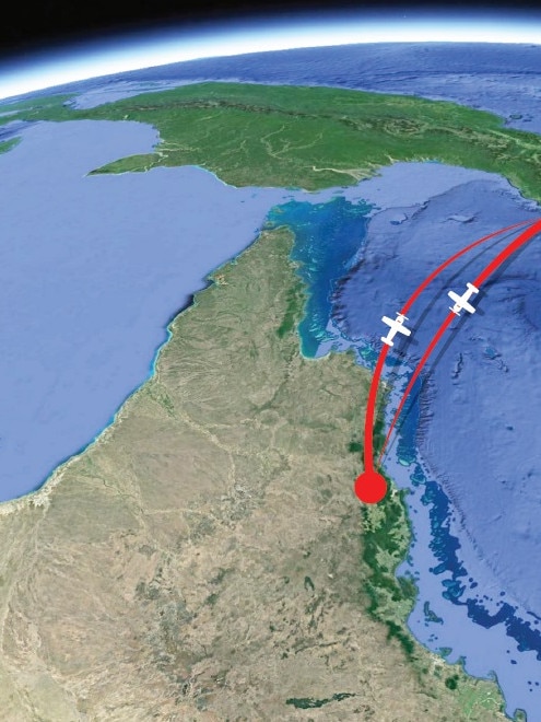 Police allege the drug ring arranged for the pair to fly the plane full of drugs from Queensland to Papua New Guinea.