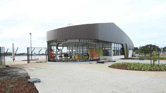 The $15.5m North Bellarine Aquatic Centre at Drysdale is nearing completion. Picture: Alan Barber