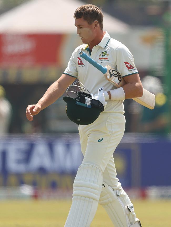 Labuschagne is under pressure. Picture: Robert Cianflone/Getty Images