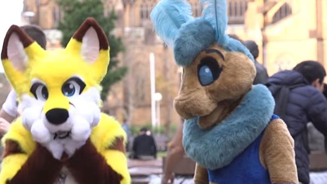 Furries say they their suits cost a fortune. Picture: News Corp Australia