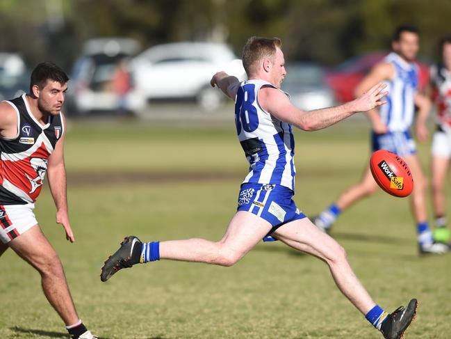 Blake Harkness is Langy captain. Picture: Chris Eastman