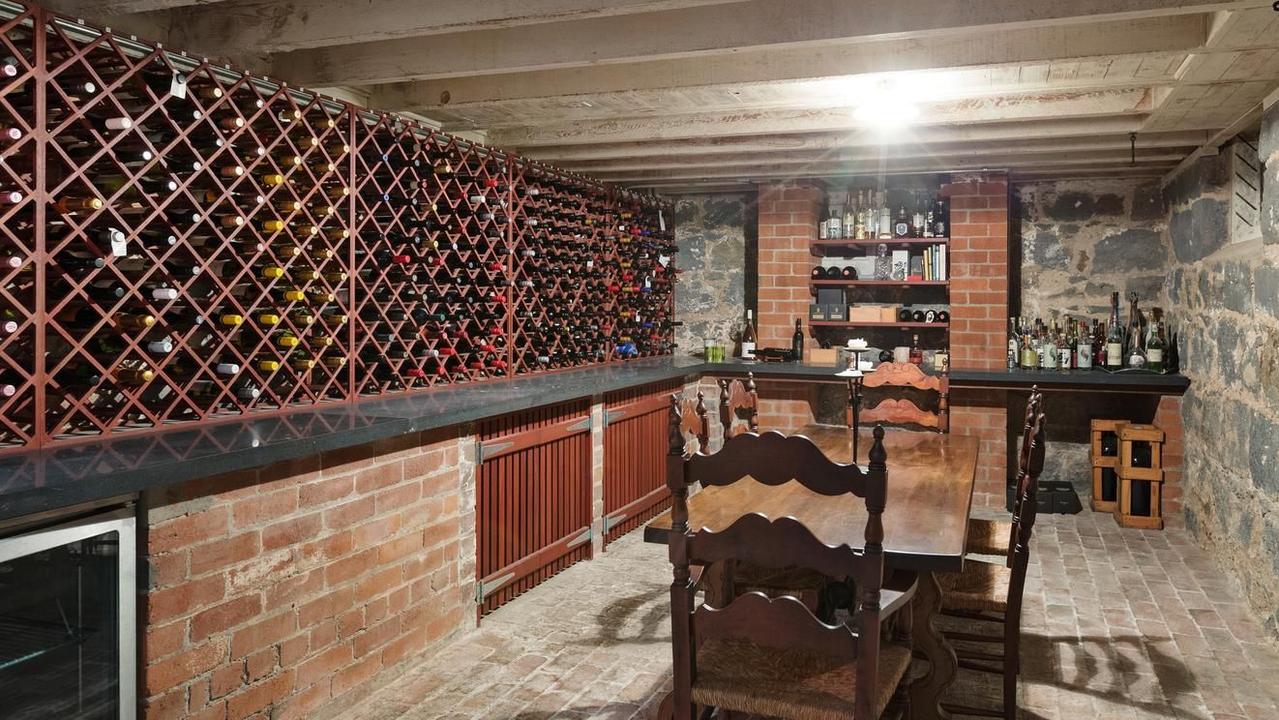 The wine cellar. Picture: Supplied