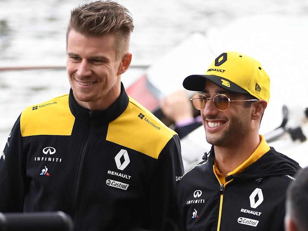 Nico Hulkenberg senses a changing of the guard with Daniel Ricciardo.