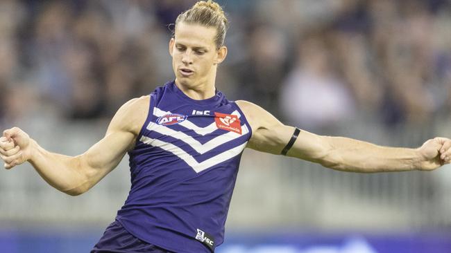 Fremantle captain Nat Fyfe.