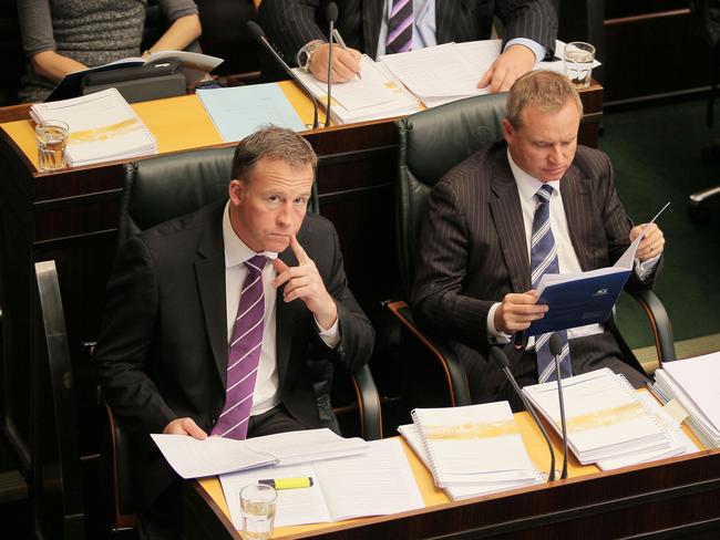 State Budget 2012, Tasmania Parliament, Opposition (Liberal Party) leader Will Hodgman