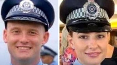 Constable Matthew Arnold and Constable Rachel McCrow were murdered at the property.