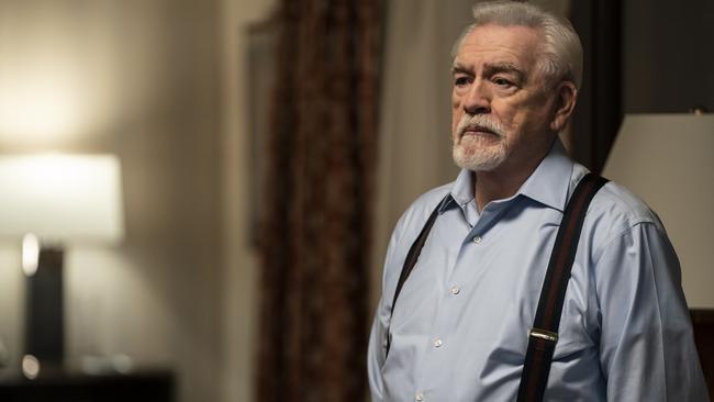 Brian Cox in Succession, which will end following its fourth season. Picture: HBO.