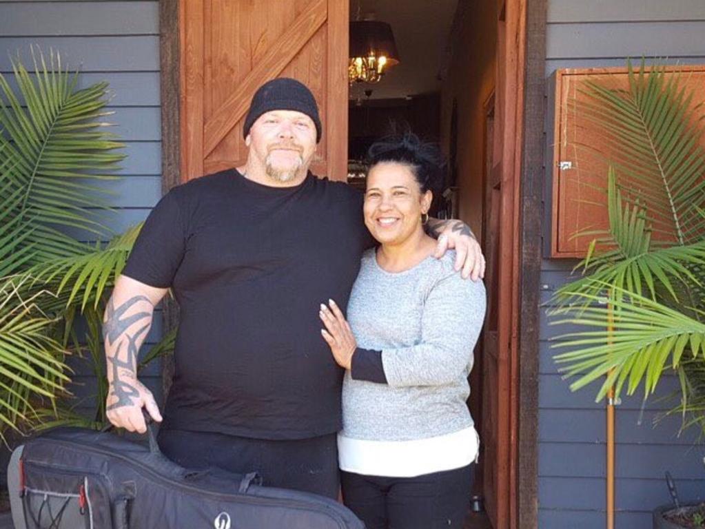 Robby Wirramanda-Knight and his wife Jackie Wirramanda.