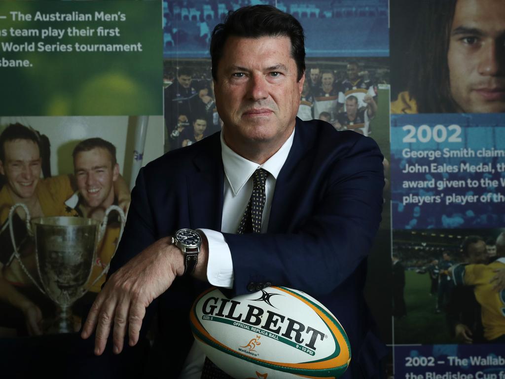 Former Rugby Australia chair Hamish McLennan has taken aim at his former employer. Picture: John Feder/The Australian.