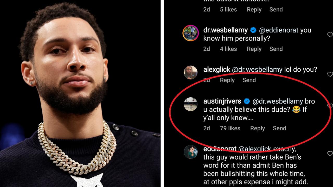 Austin Rivers called out Ben Simmons.