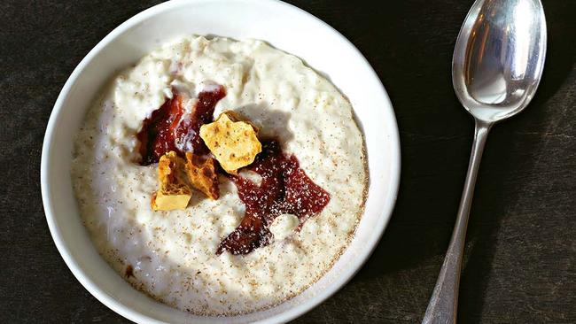 Rice pudding by Mike McEnearney. Picture: Jason Loucas