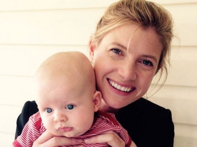 Jodie Speers with her gorgeous son Freddy.