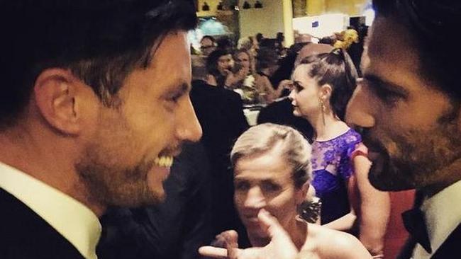 ‘So, how does this whole thing work? I don’t want to take tips from that Blake bloke.’ The new Bachelor, Sam Wood, chats to the first Bachelor, Tim Robards.